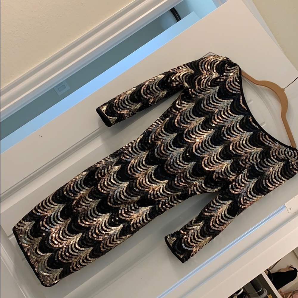 Sequenced dress